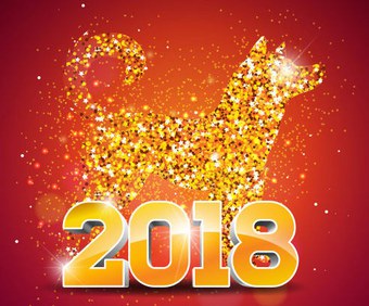 bonne annee du chien 2018